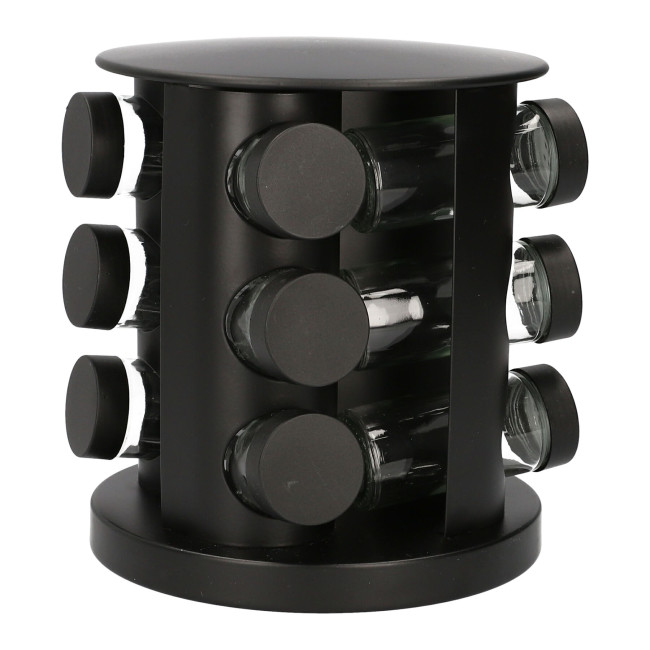 Sada koreničiek OTTO na otočnom stojane, čierna 982587