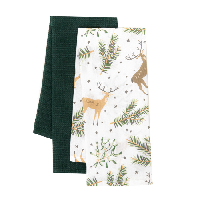 Sada kuchynských utierok LANDSKAB s vianočným motívom 832937