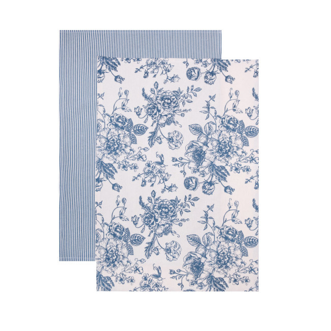 Sada kuchynských utierok NELE pruhy / kvety 703843
