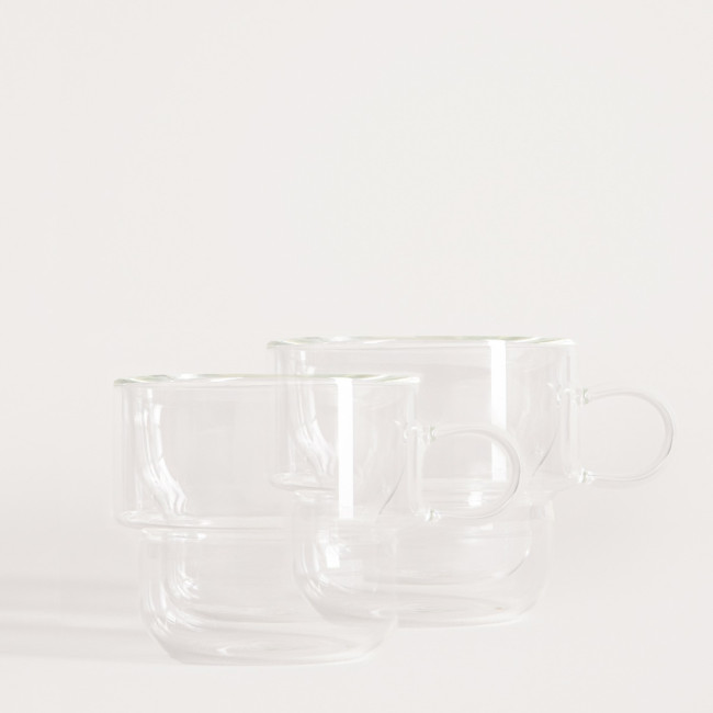 Sada dvoch pohárov CEMBRA priesvitné 763168 300 ml (2 ks)