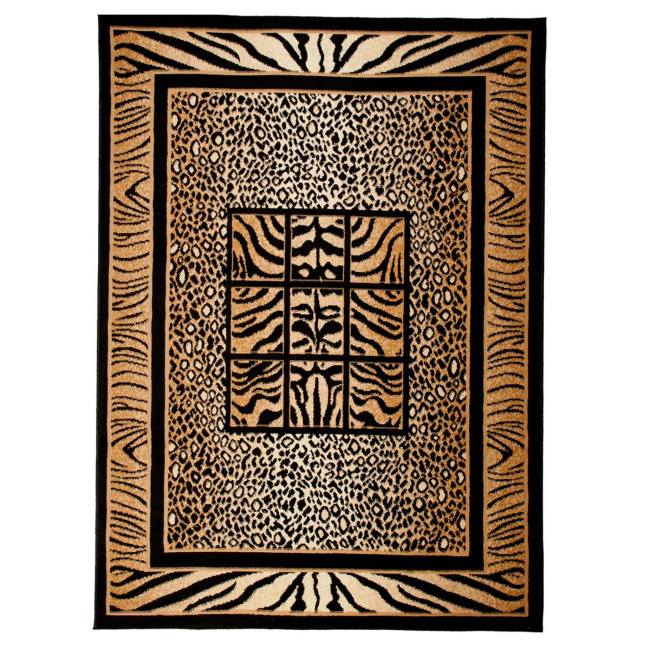 Koberec ATLAS 6600A čierny PP